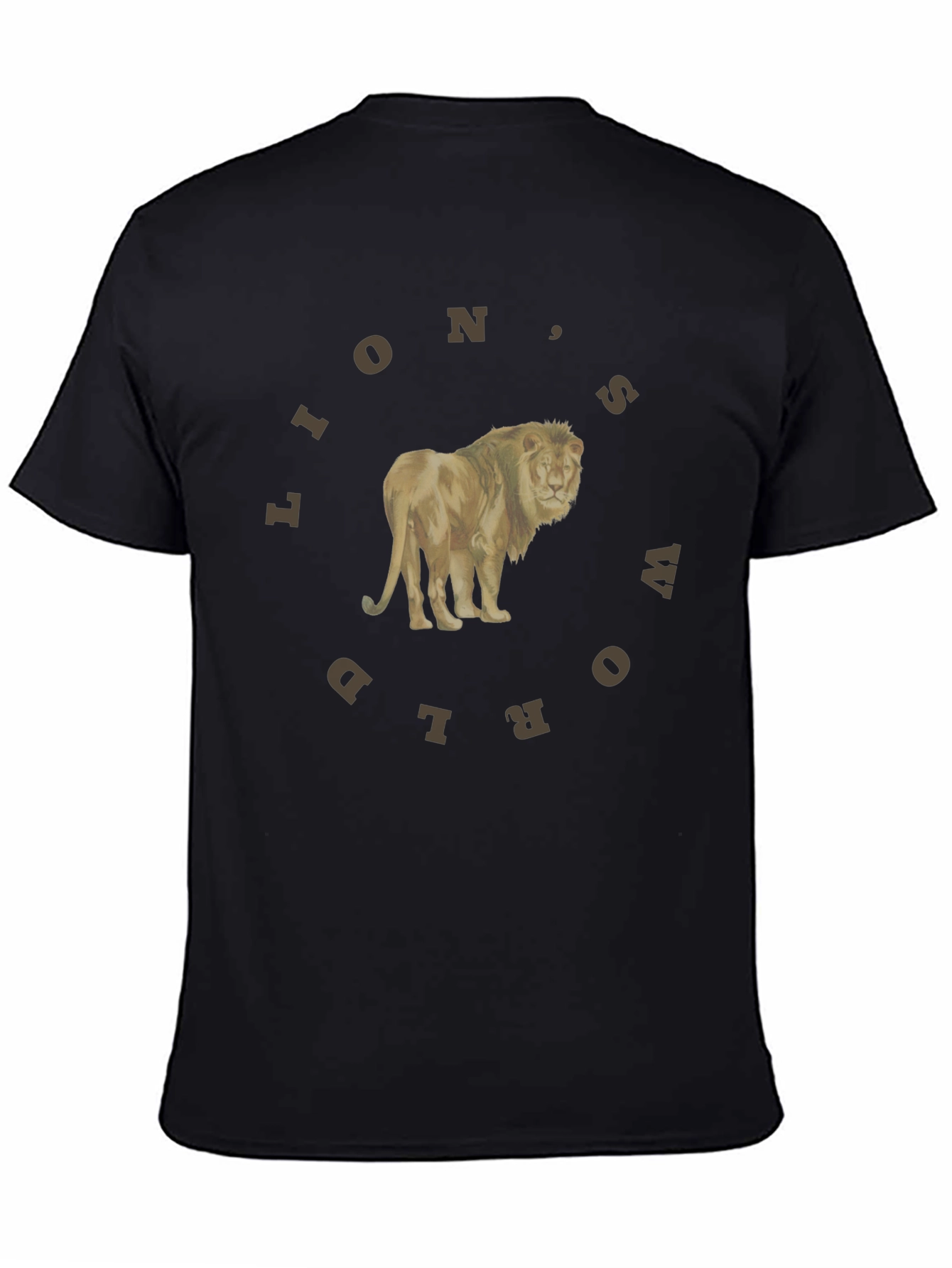 Lion World Graphic T-Shirt - Unisex Tee