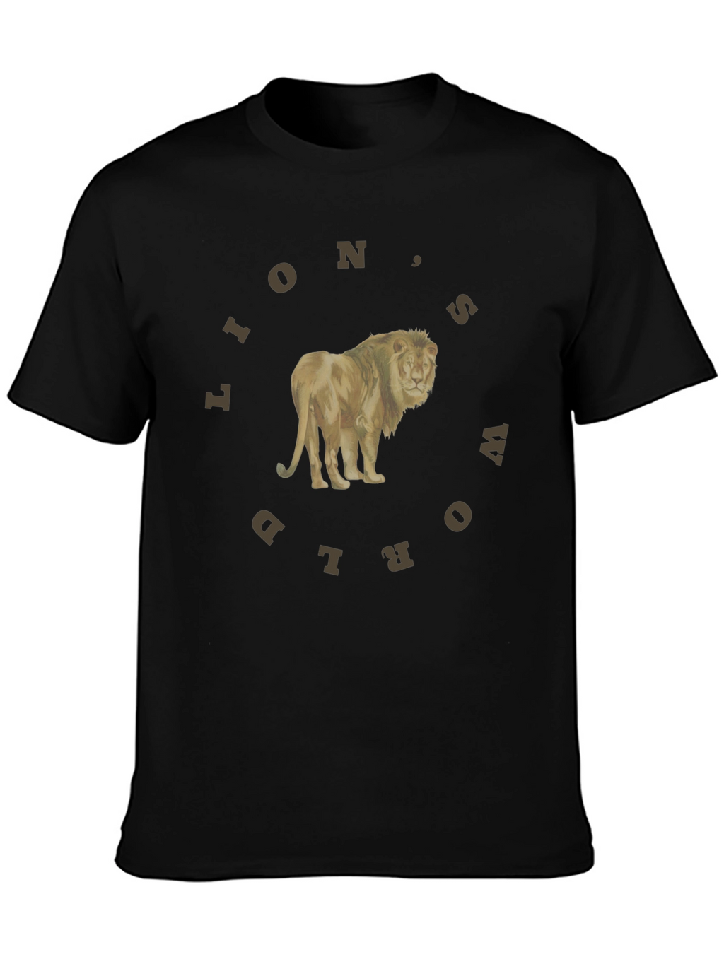 Lion World Graphic T-Shirt - Unisex Tee