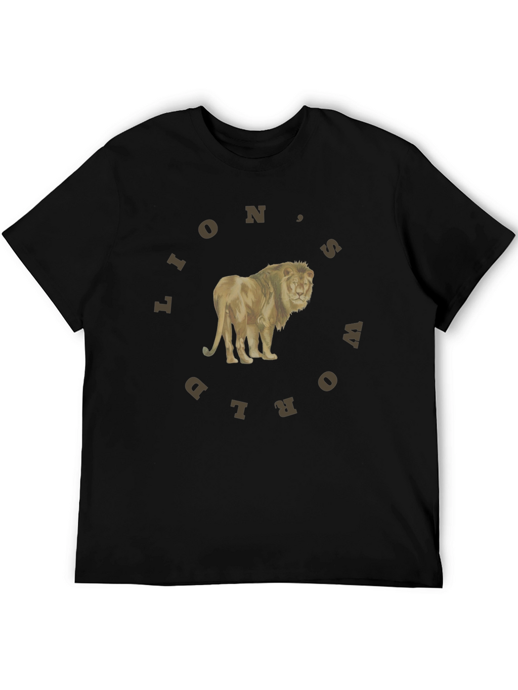 Lion World Graphic T-Shirt - Unisex Tee