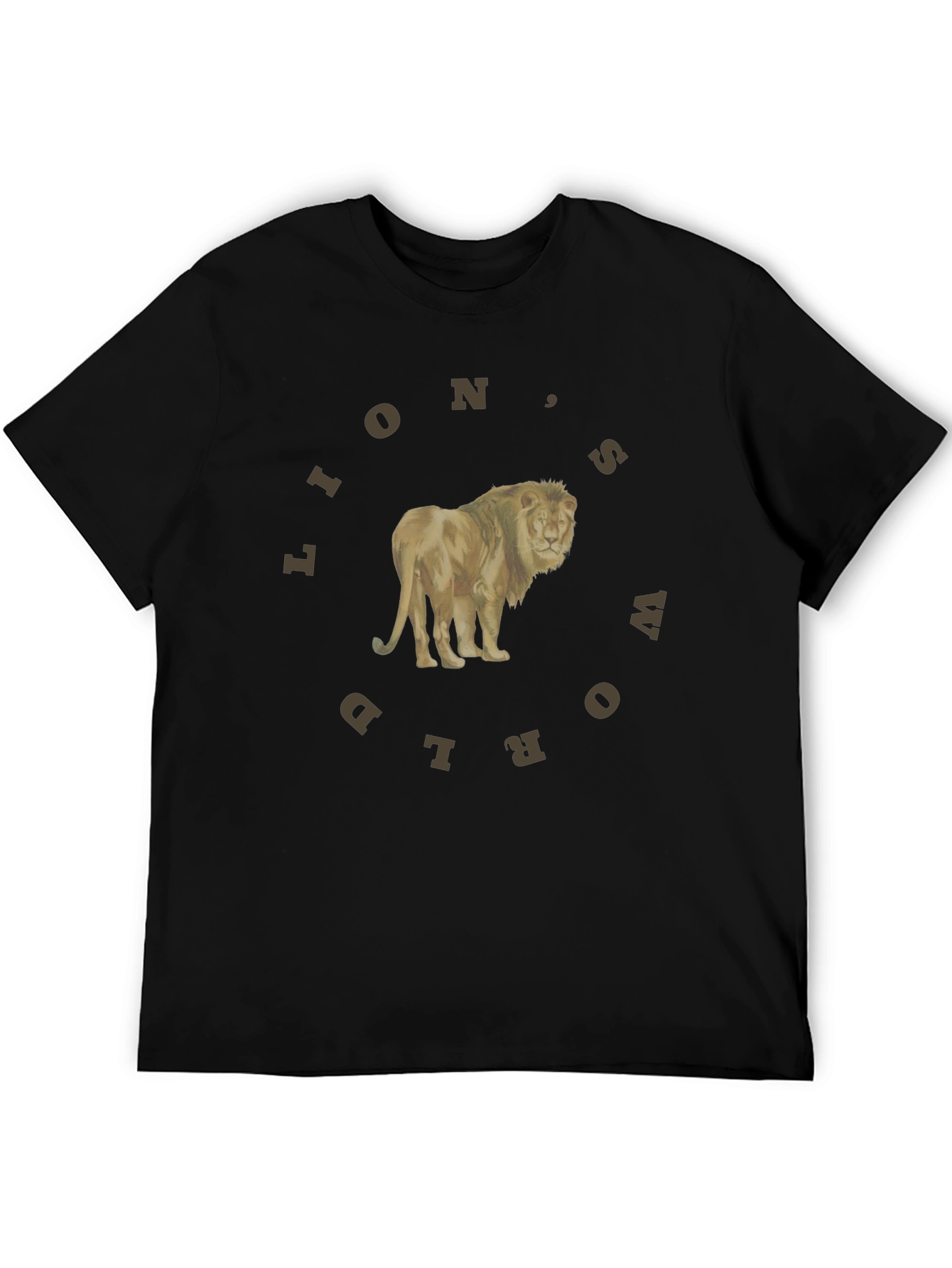 Lion World Graphic T-Shirt - Unisex Tee