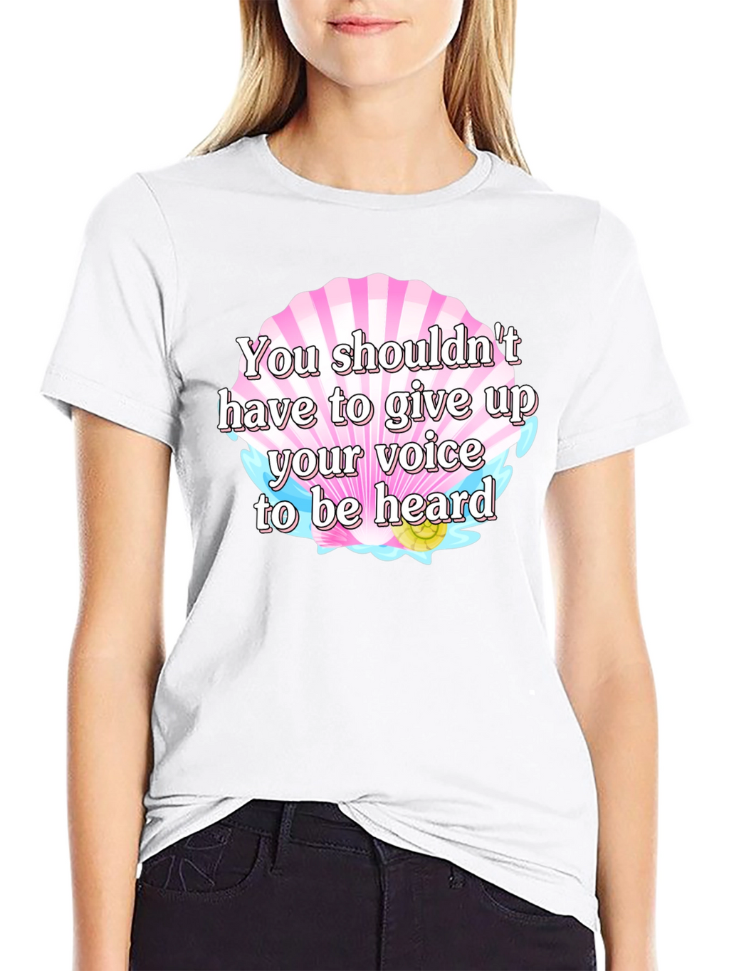 Voice Matters Black T-Shirt