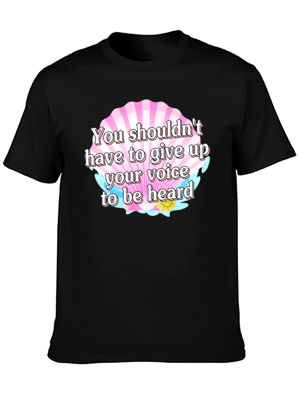 Voice Matters Black T-Shirt