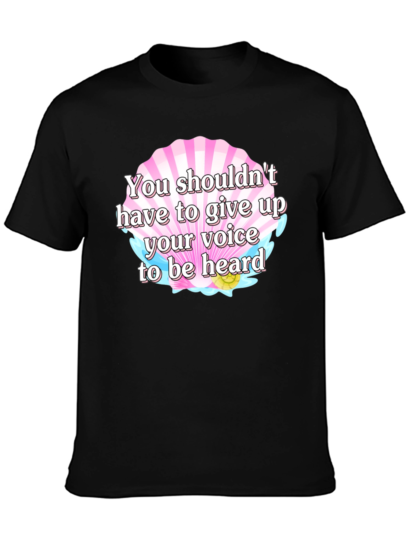 Voice Matters Black T-Shirt