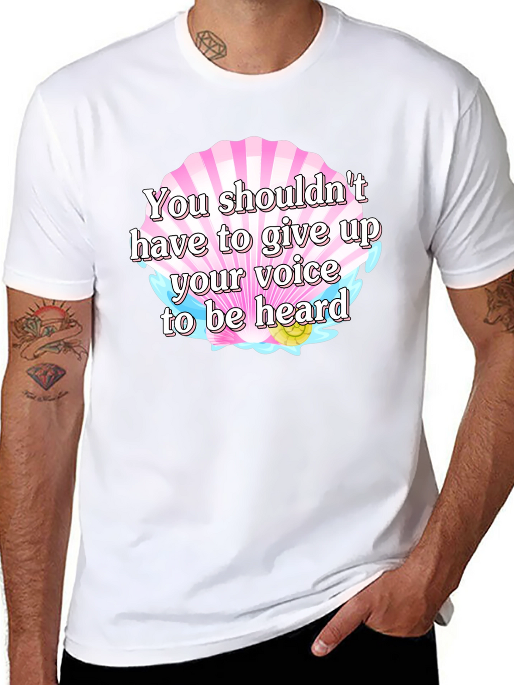 Voice Matters Black T-Shirt