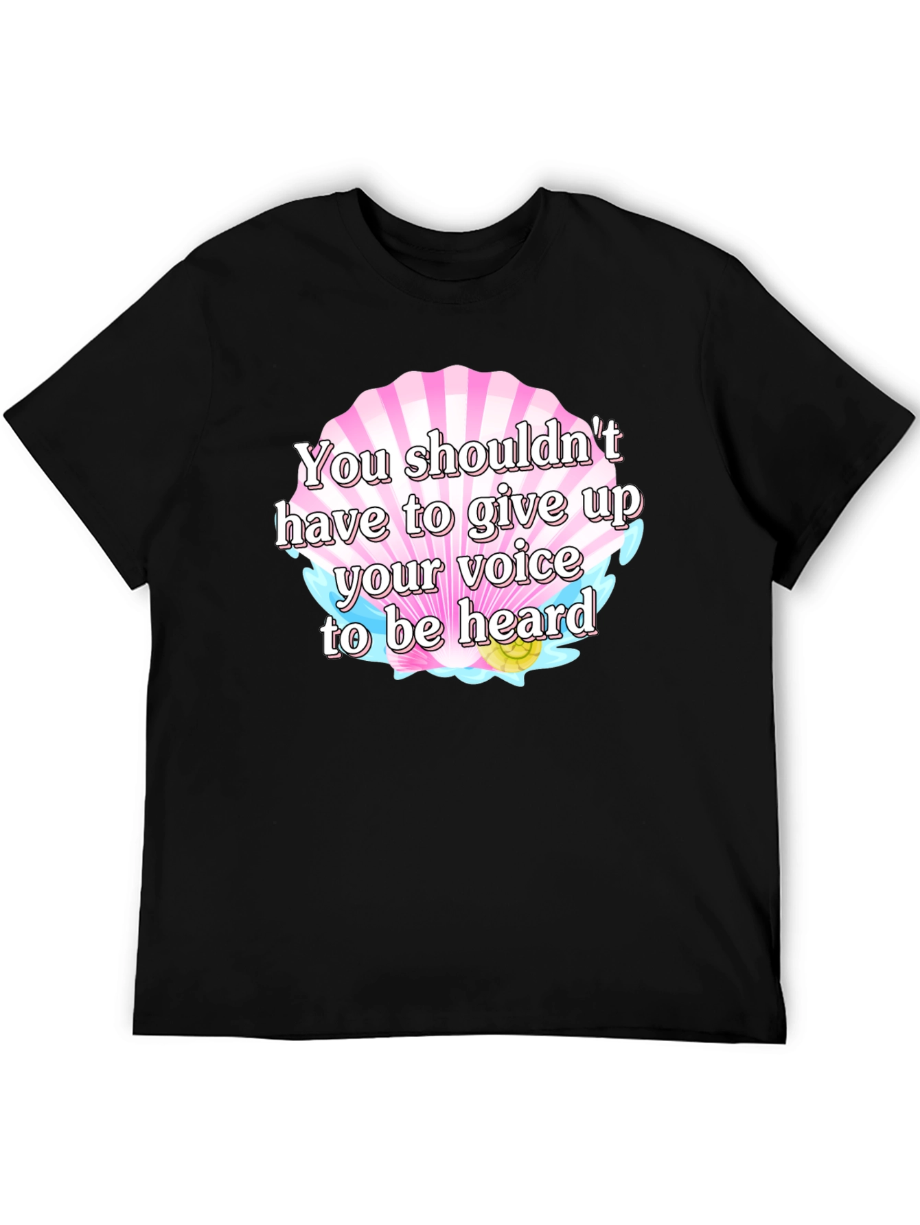 Voice Matters Black T-Shirt