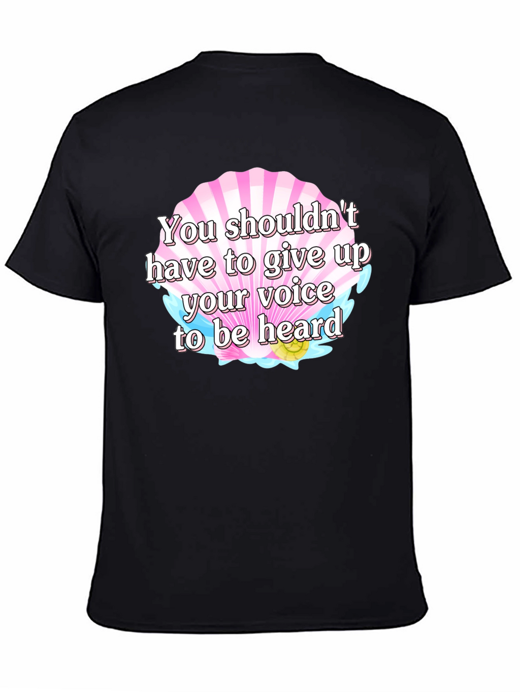 Voice Matters Black T-Shirt