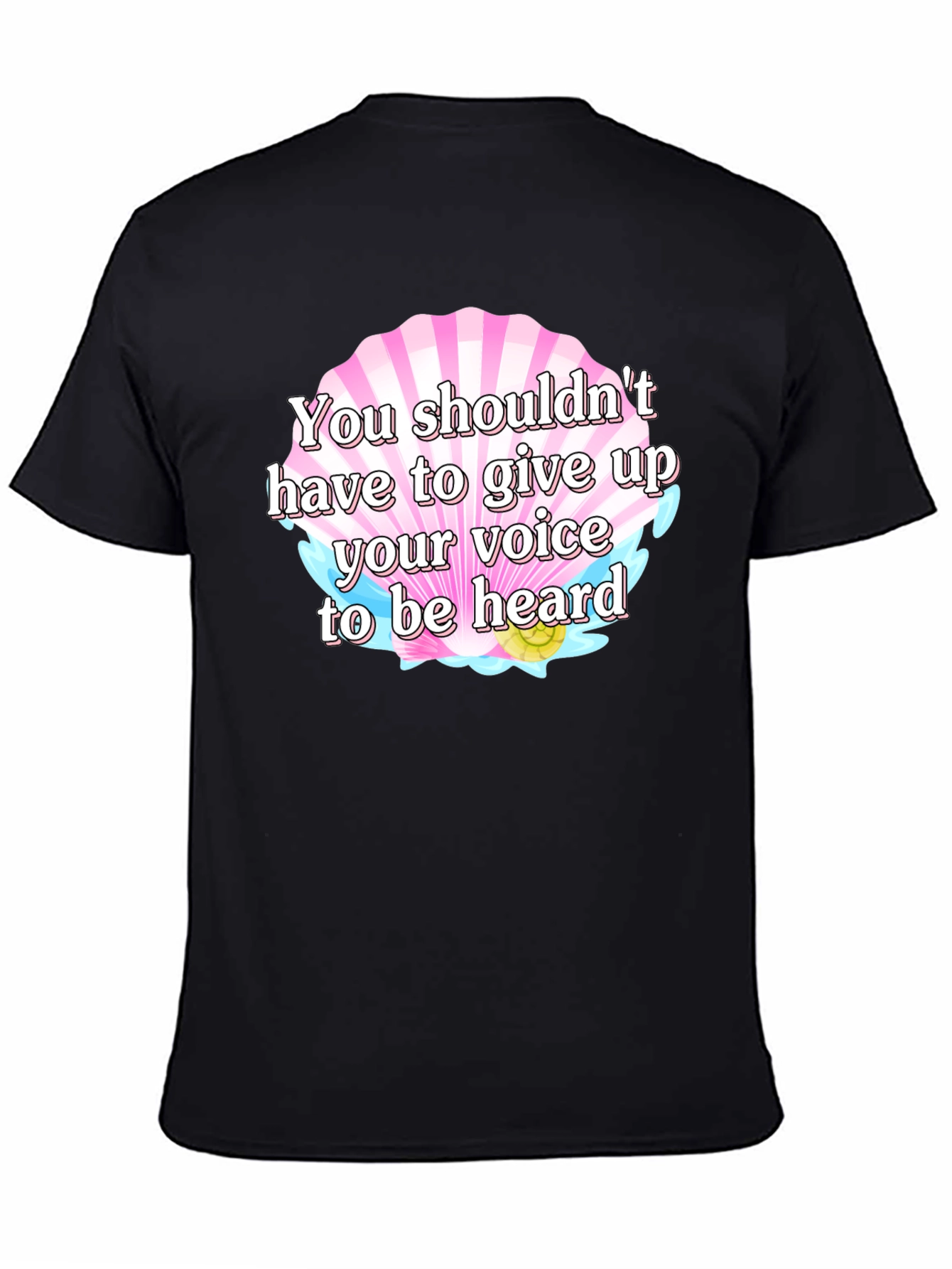 Voice Matters Black T-Shirt