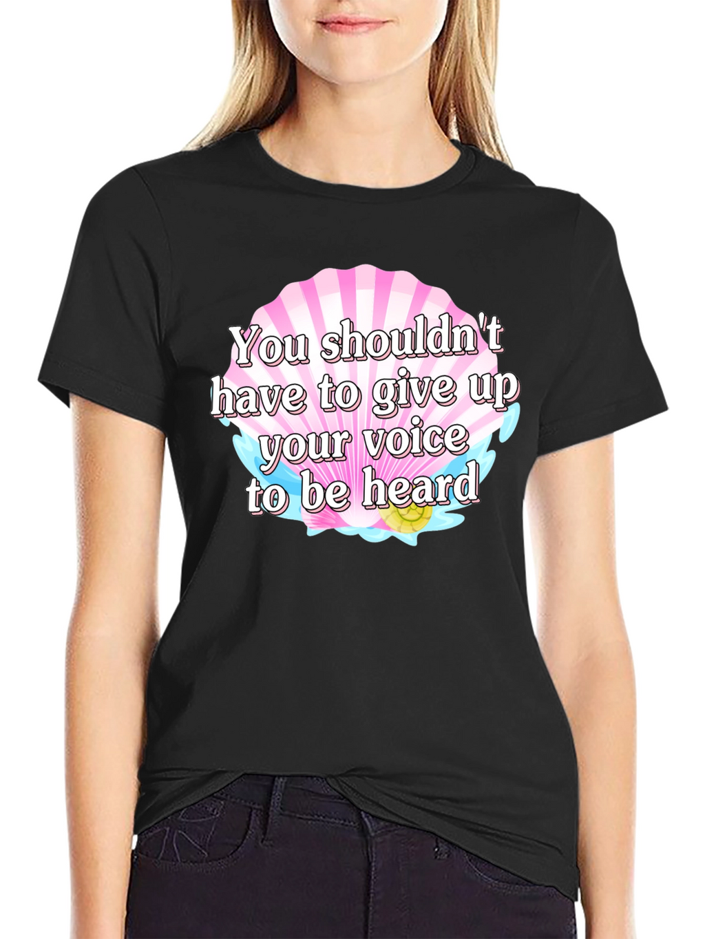 Voice Matters Black T-Shirt