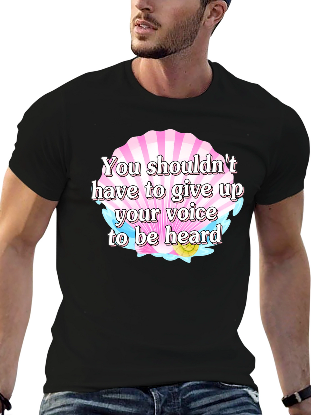 Voice Matters Black T-Shirt