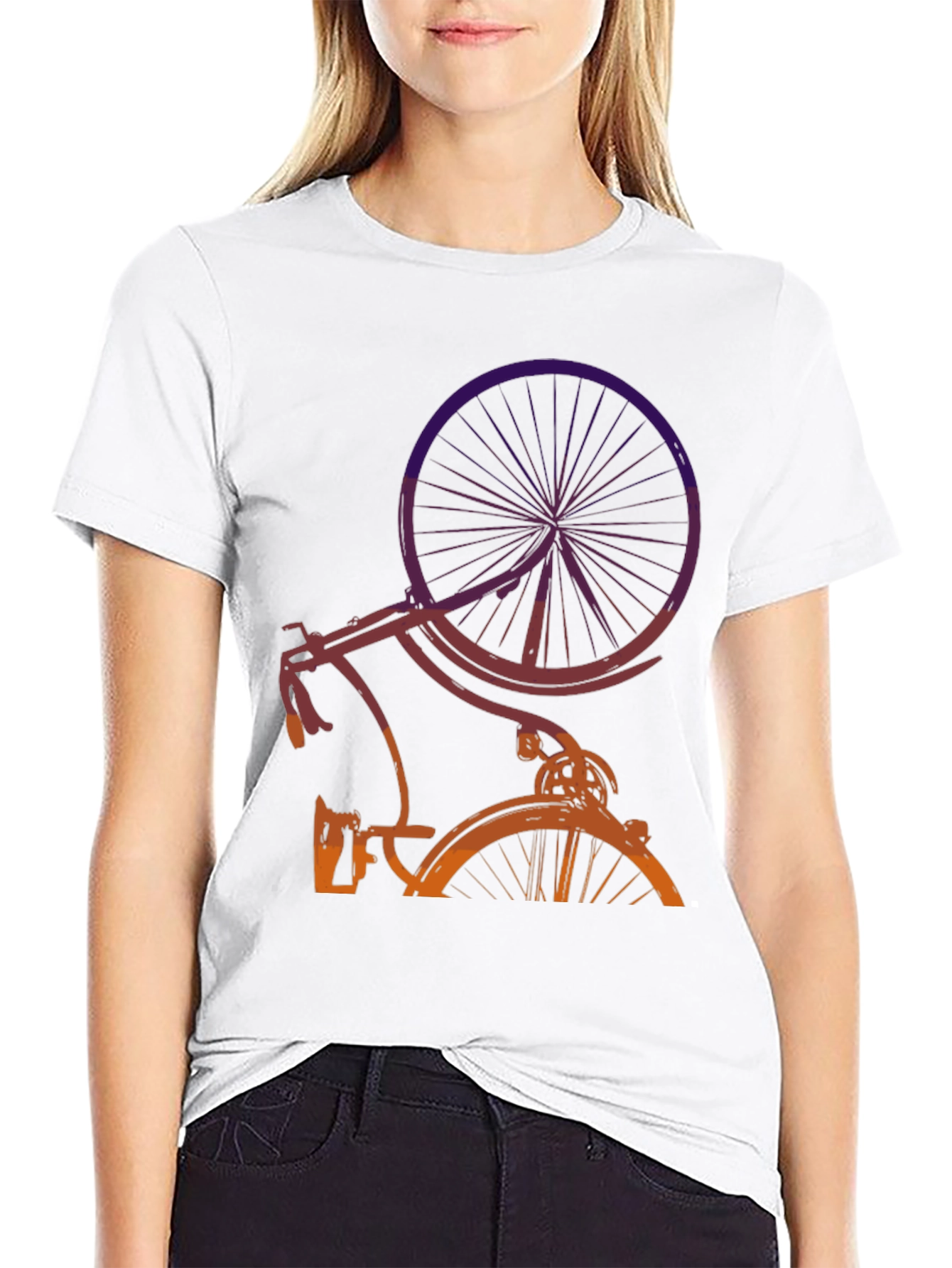 Retro Bike Graphic T-Shirt