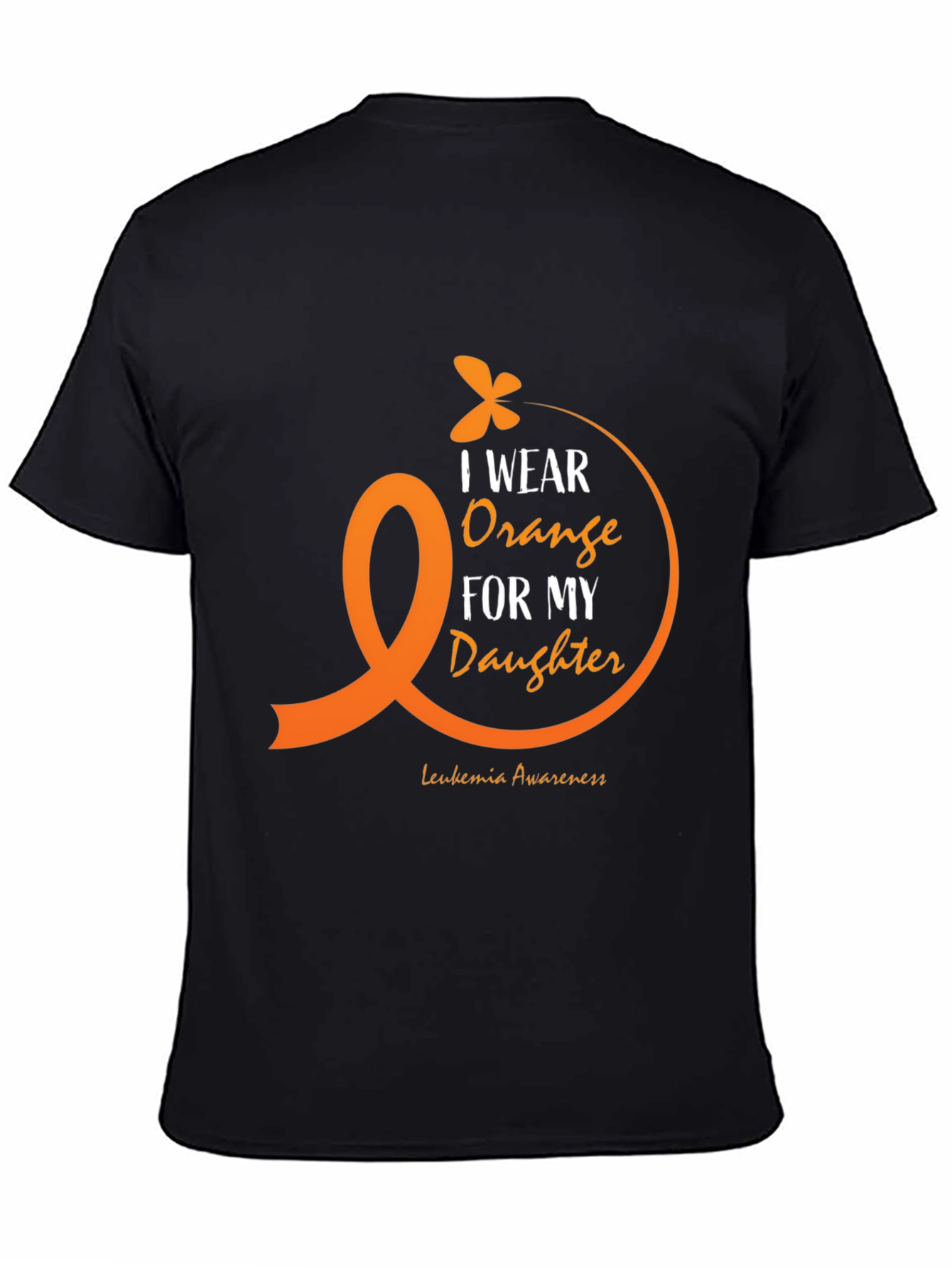 Orange Ribbon Leukemia Awareness T-Shirt