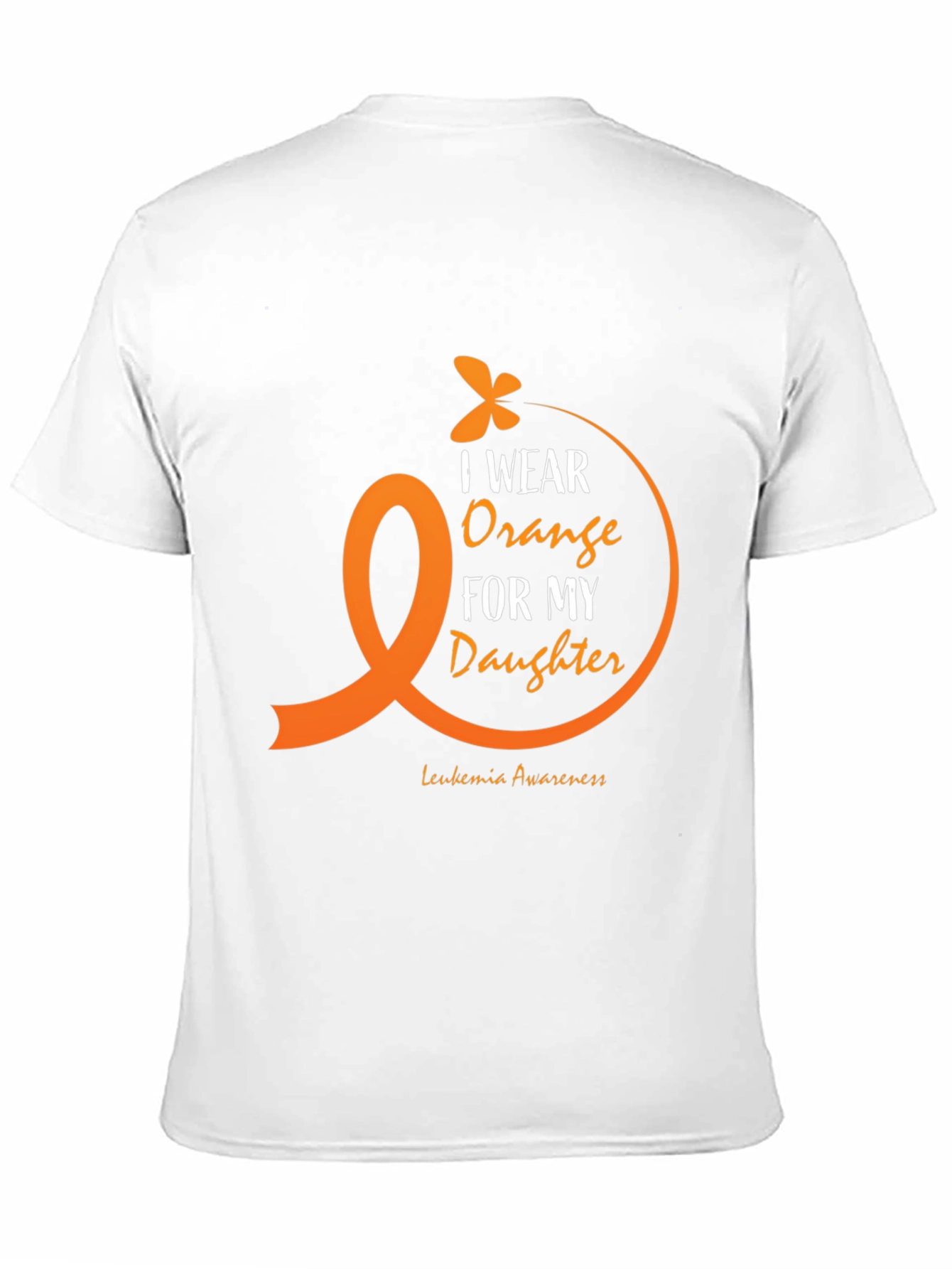 Orange Ribbon Leukemia Awareness T-Shirt