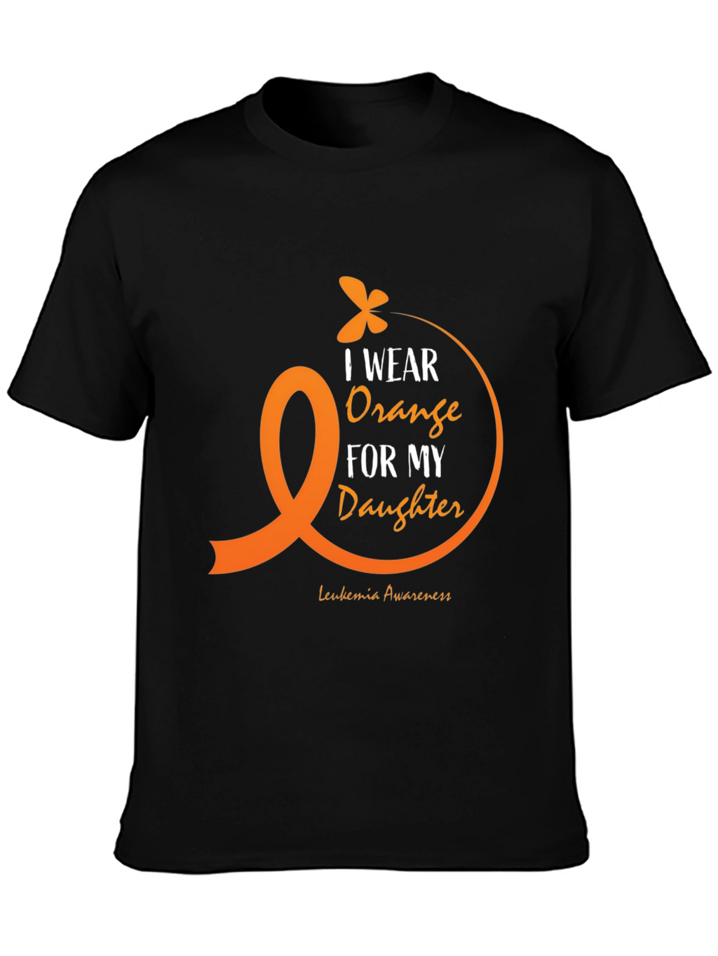 Orange Ribbon Leukemia Awareness T-Shirt