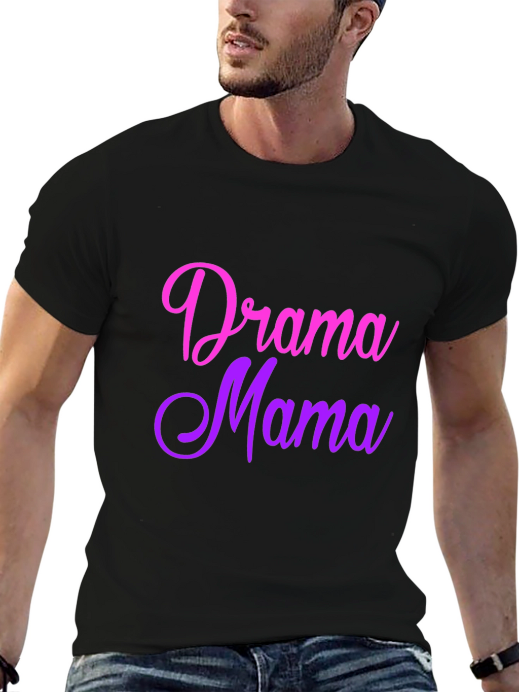 Drama Mama Ombre Graphic Tee