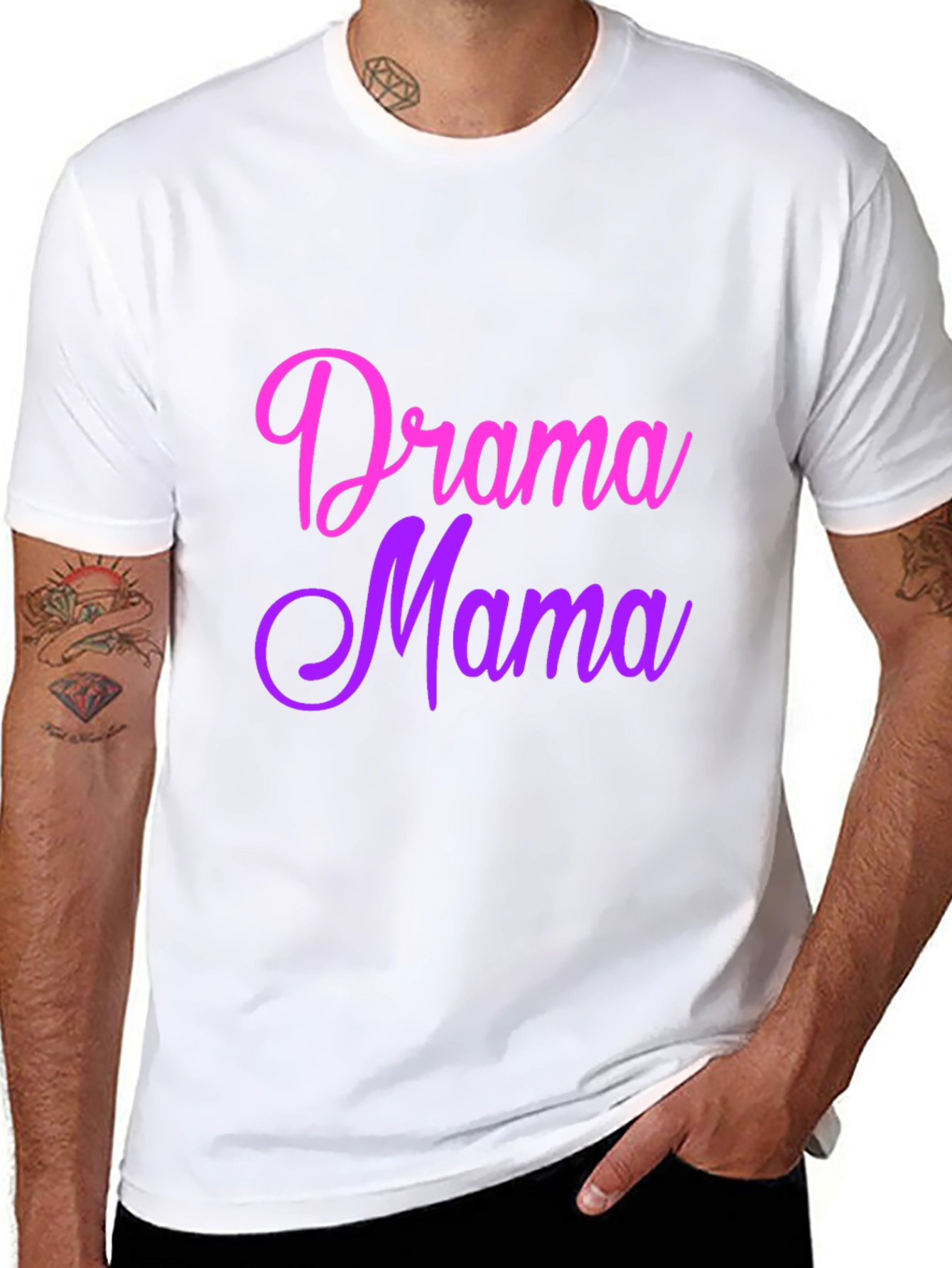 Drama Mama Ombre Graphic Tee