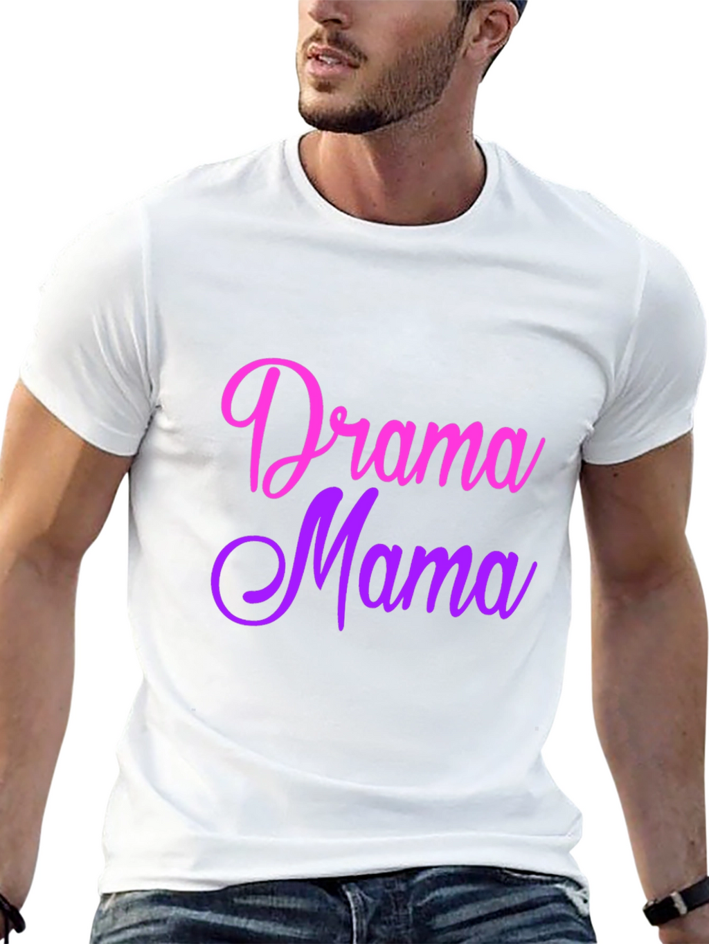 Drama Mama Ombre Graphic Tee
