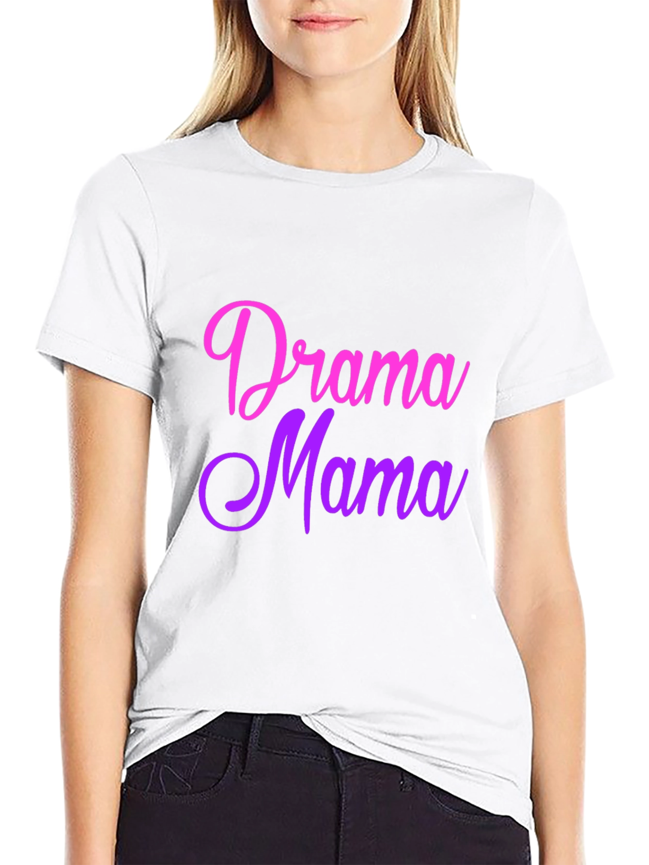 Drama Mama Ombre Graphic Tee