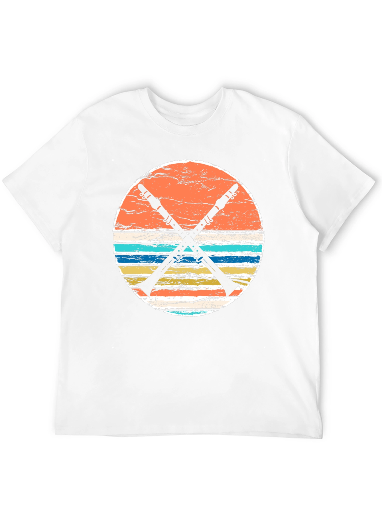 Retro Clarinet T-Shirt - Musical Instrument Design