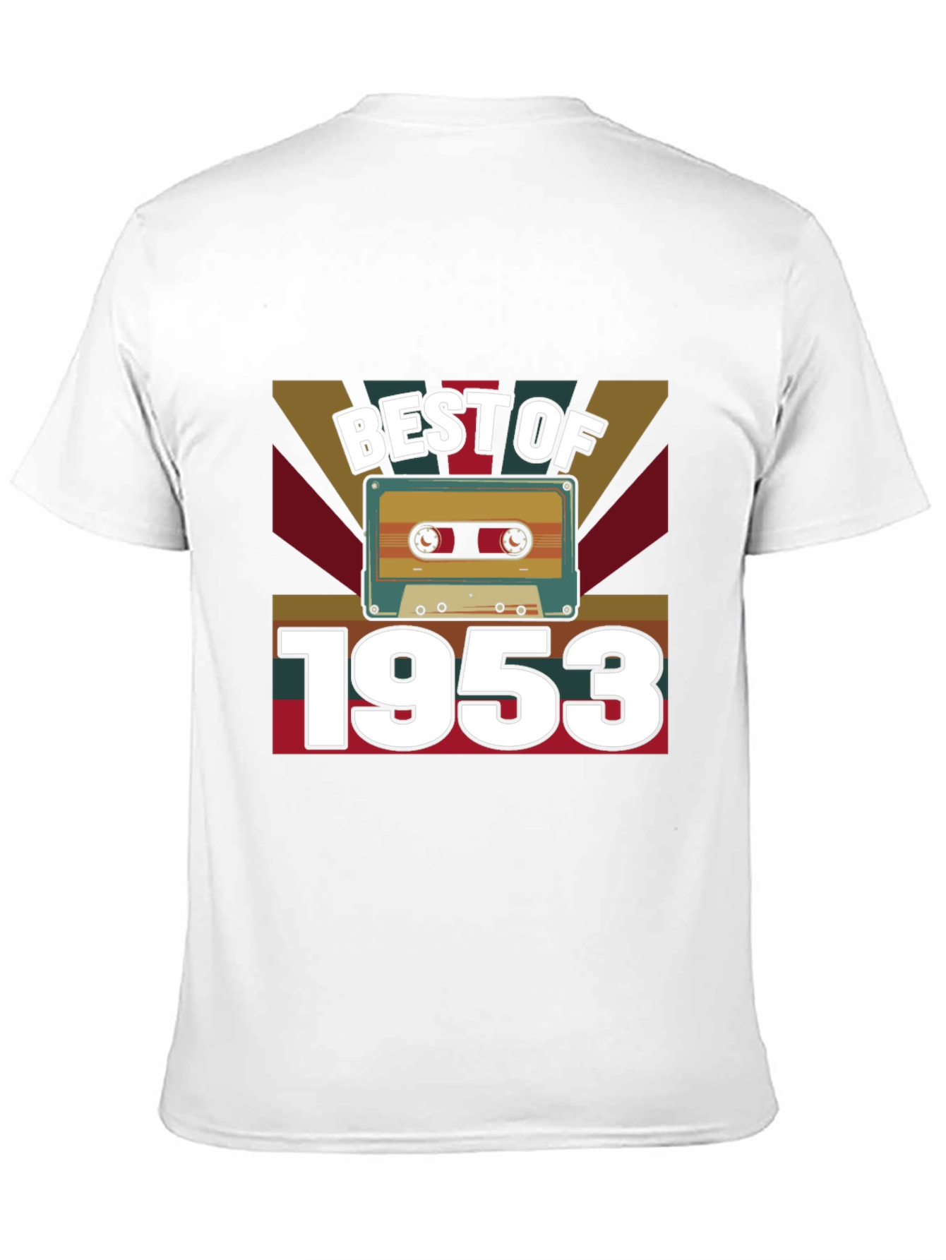 Best of 1953 Cassette Tape Graphic T-Shirt