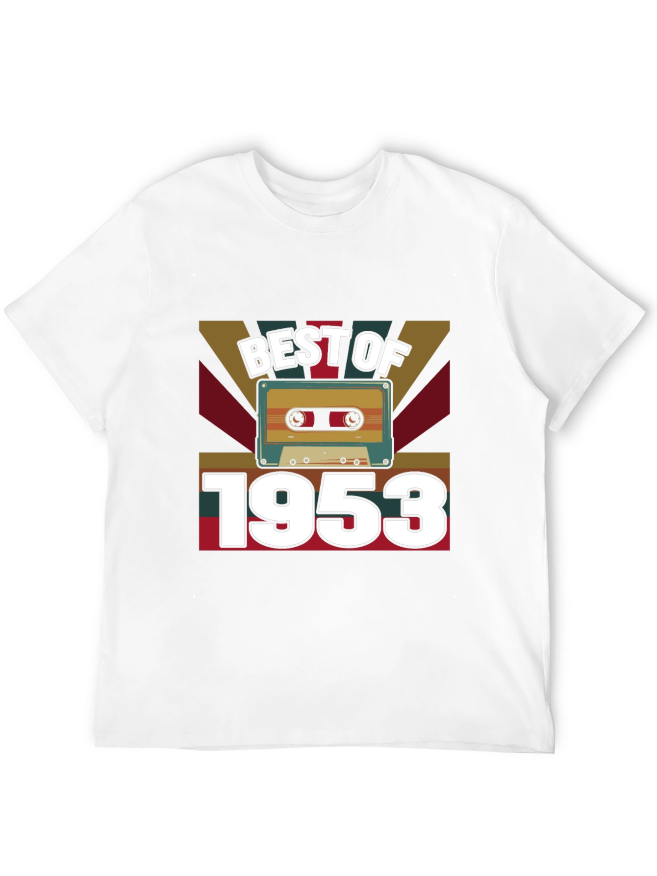 Best of 1953 Cassette Tape Graphic T-Shirt