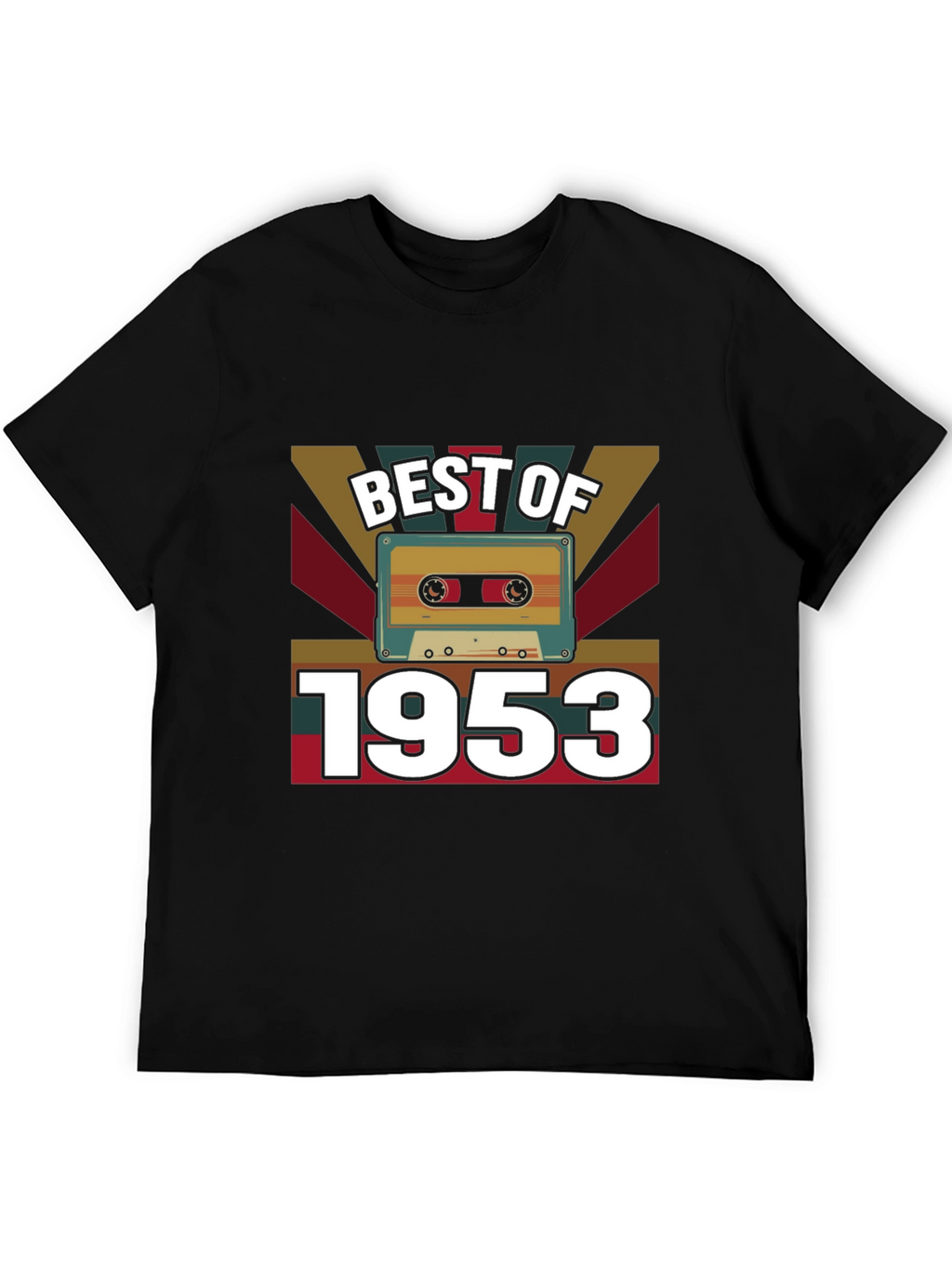 Best of 1953 Cassette Tape Graphic T-Shirt