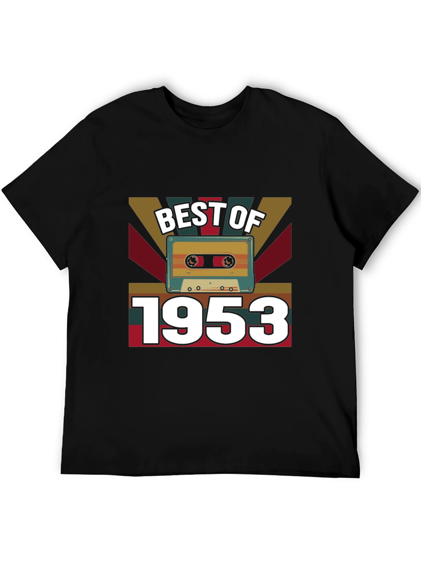 Best of 1953 Cassette Tape Graphic T-Shirt