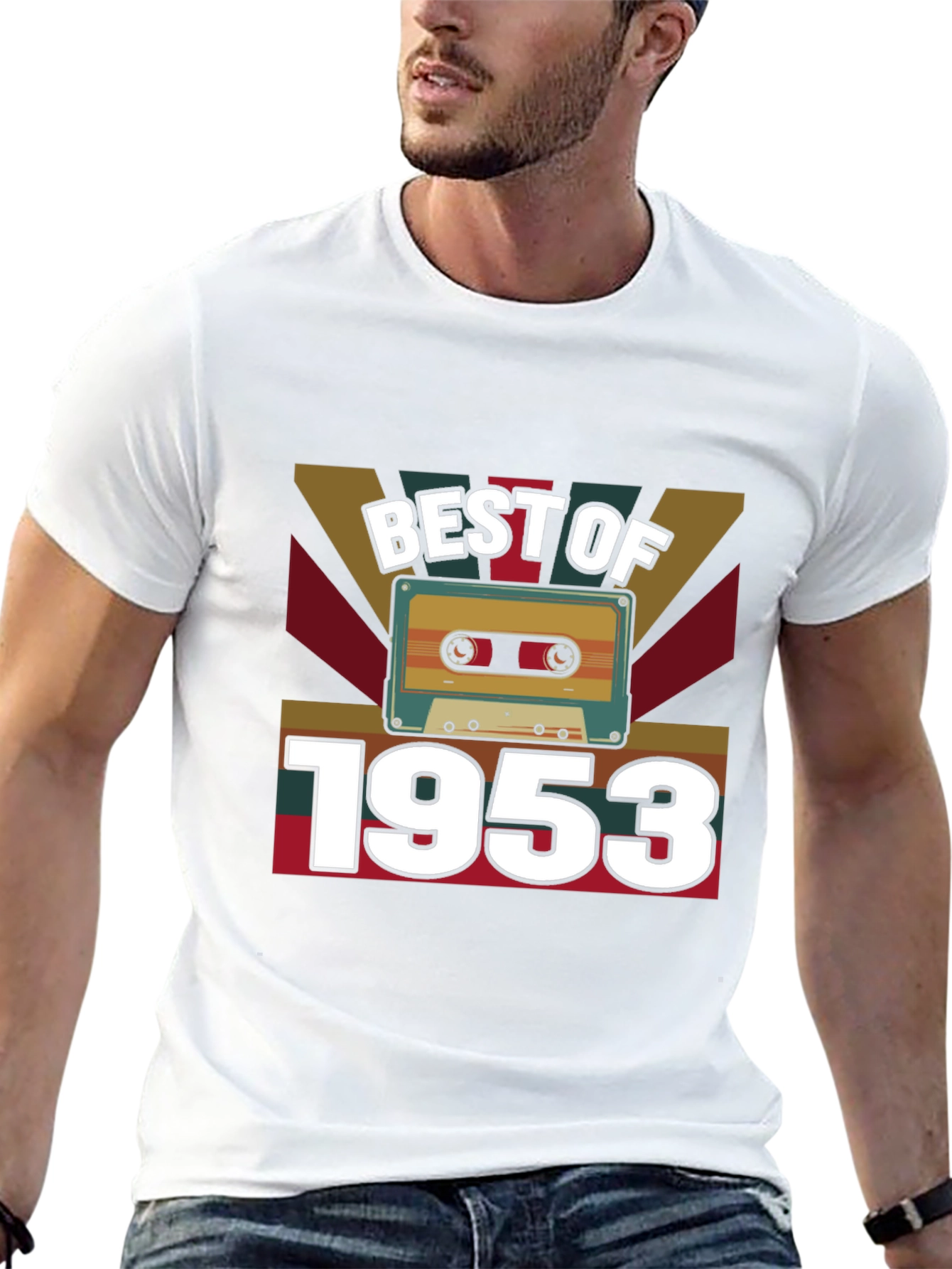 Best of 1953 Cassette Tape Graphic T-Shirt
