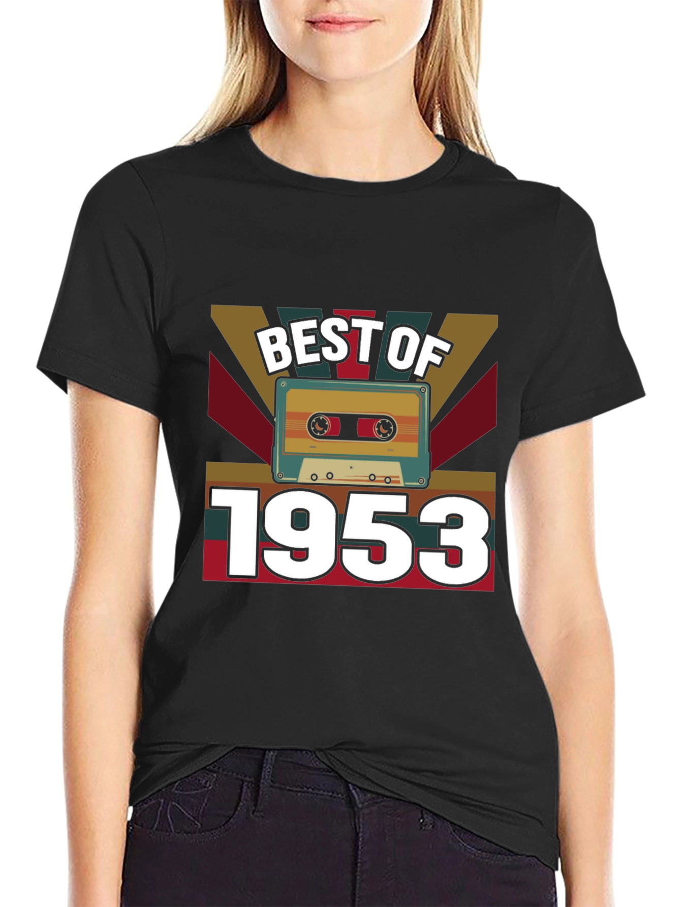 Best of 1953 Cassette Tape Graphic T-Shirt