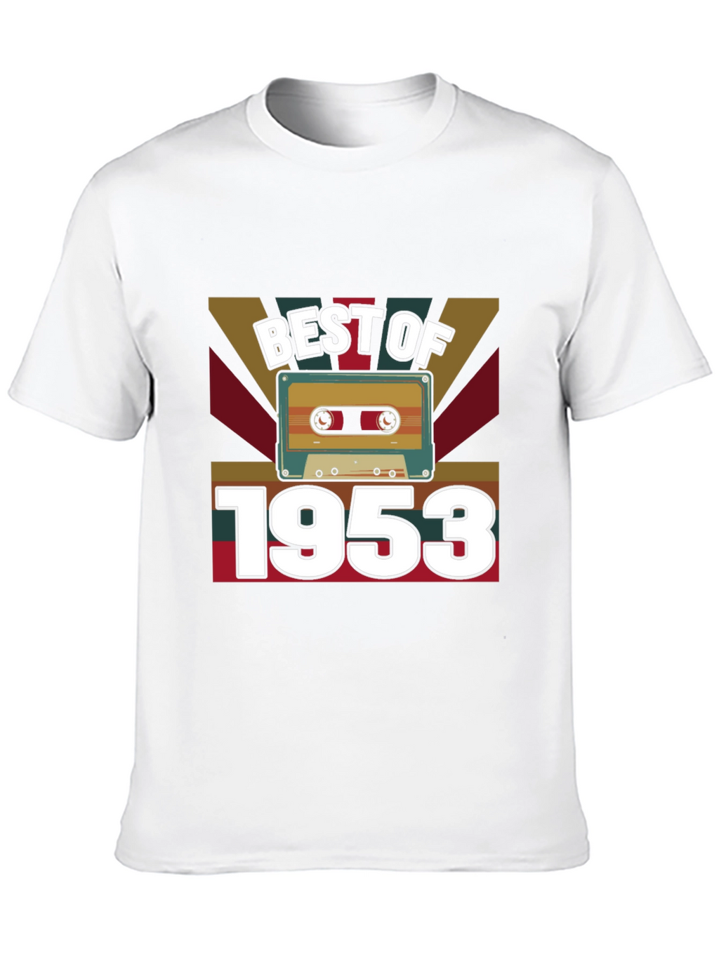 Best of 1953 Cassette Tape Graphic T-Shirt