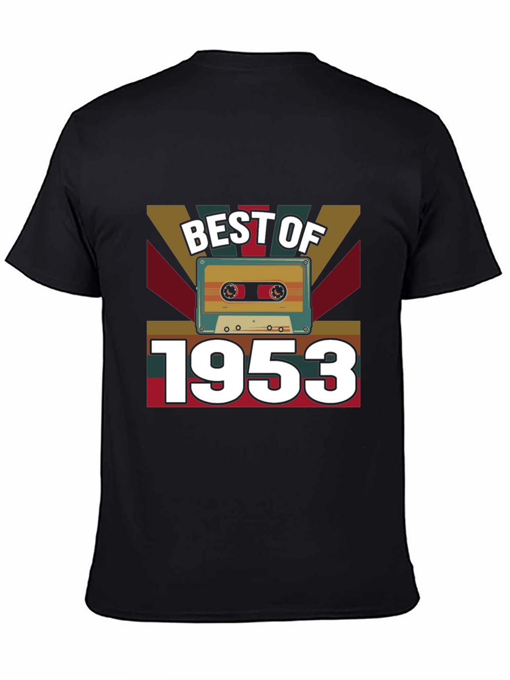 Best of 1953 Cassette Tape Graphic T-Shirt