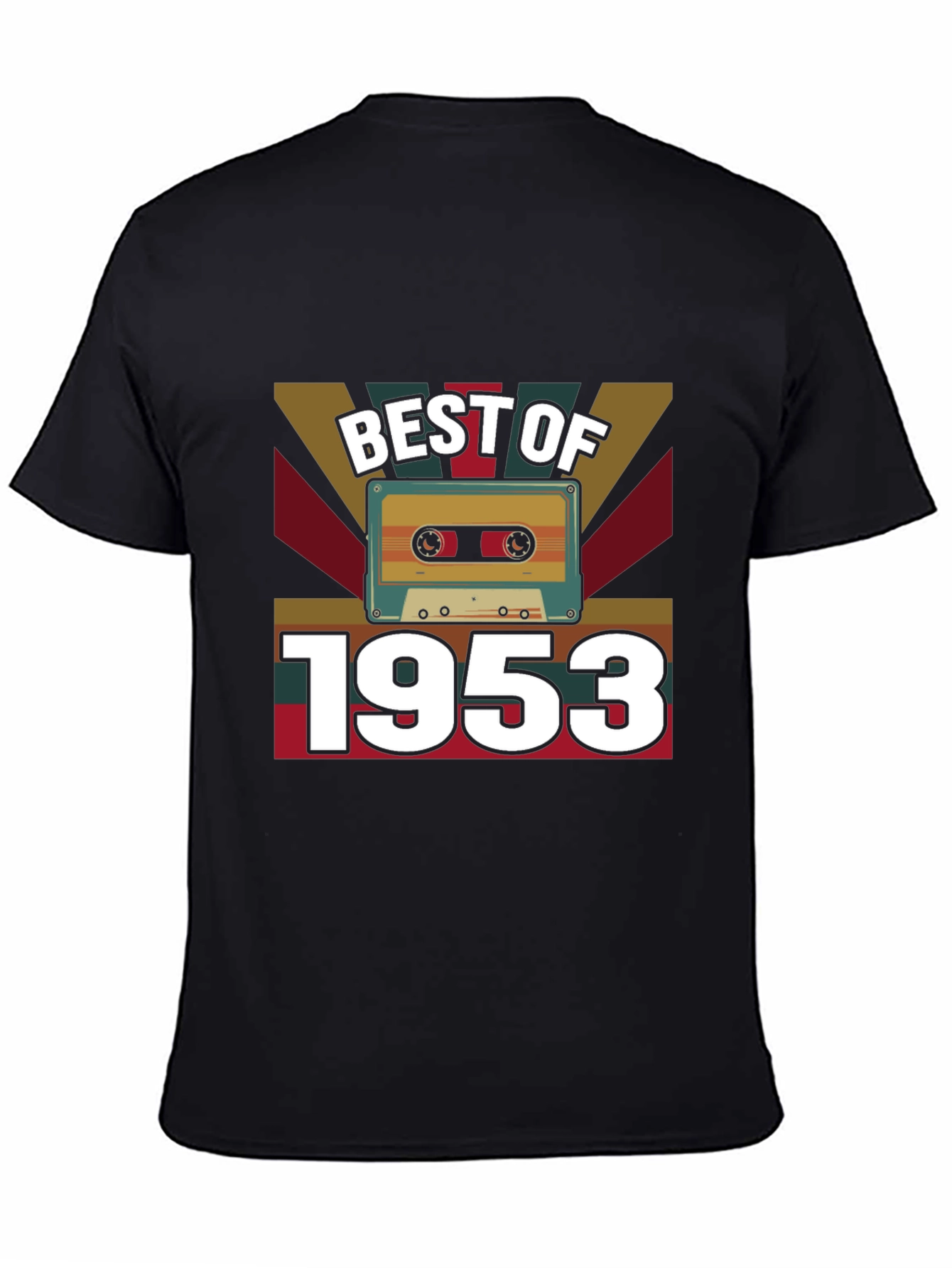 Best of 1953 Cassette Tape Graphic T-Shirt
