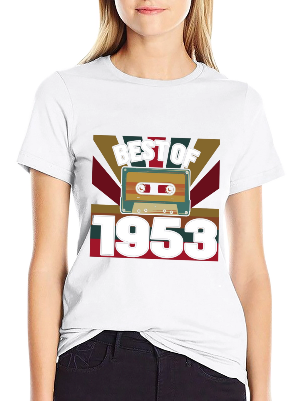 Best of 1953 Cassette Tape Graphic T-Shirt