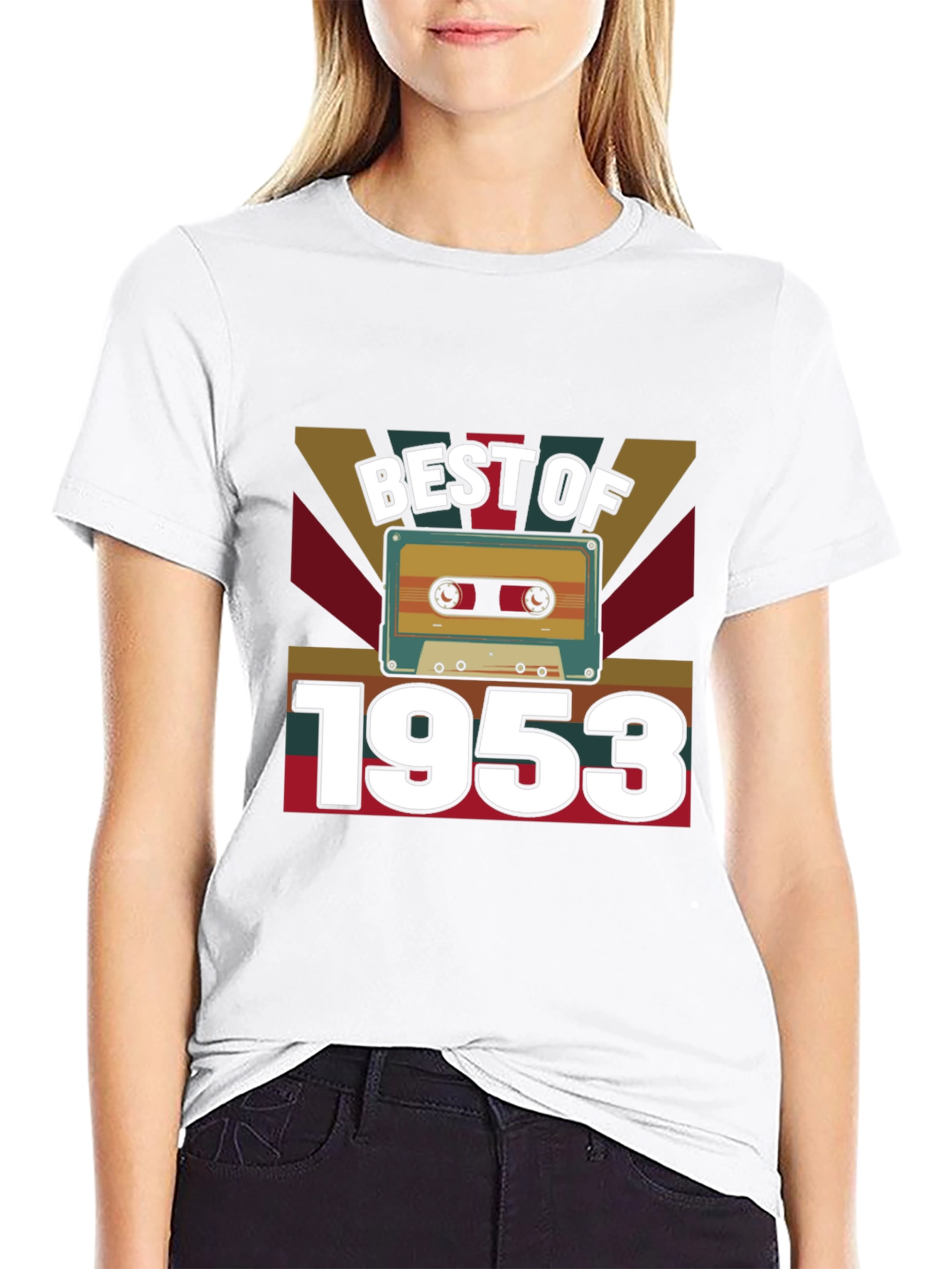 Best of 1953 Cassette Tape Graphic T-Shirt