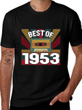 Best of 1953 Cassette Tape Graphic T-Shirt
