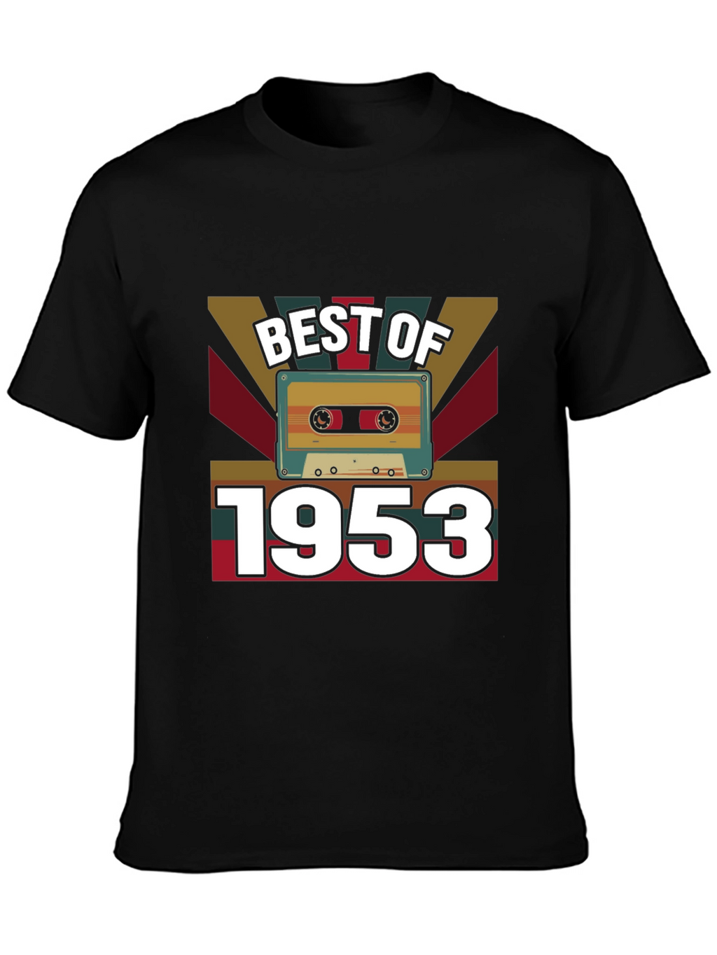 Best of 1953 Cassette Tape Graphic T-Shirt