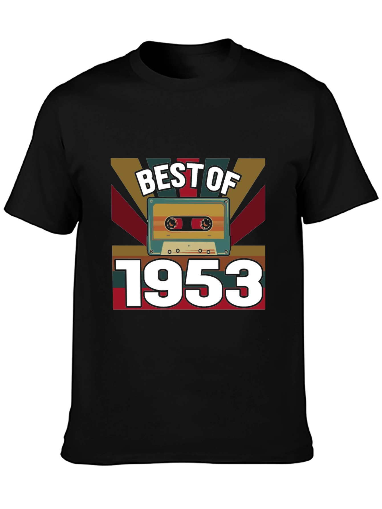 Best of 1953 Cassette Tape Graphic T-Shirt