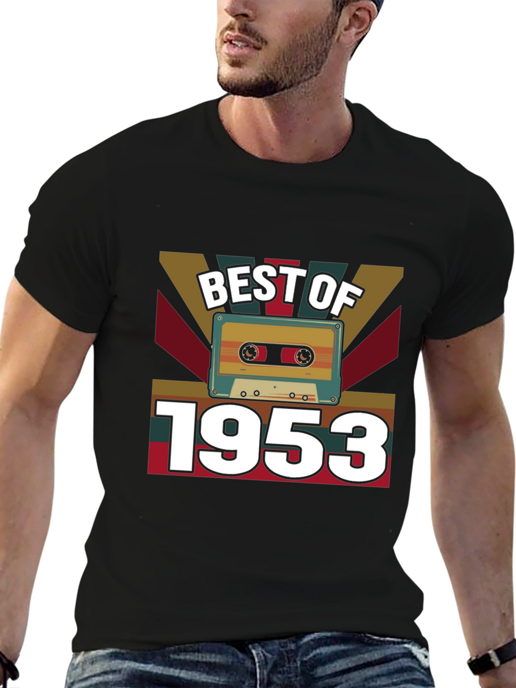 Best of 1953 Cassette Tape Graphic T-Shirt