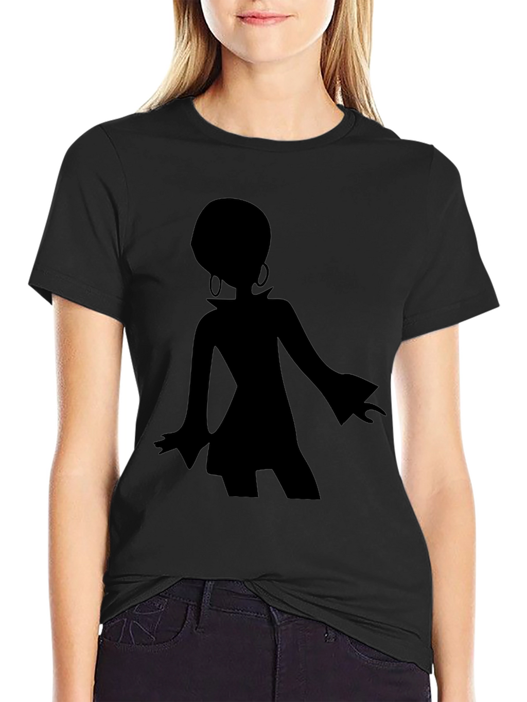 Retro Disco Dancer Silhouette Graphic Tee