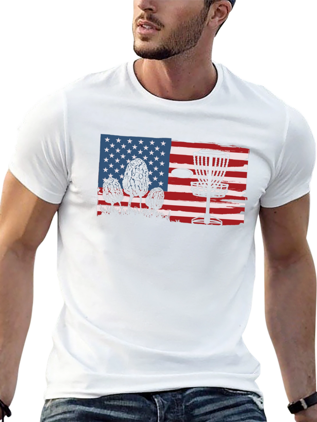 Patriotic Disc Golf T-Shirt