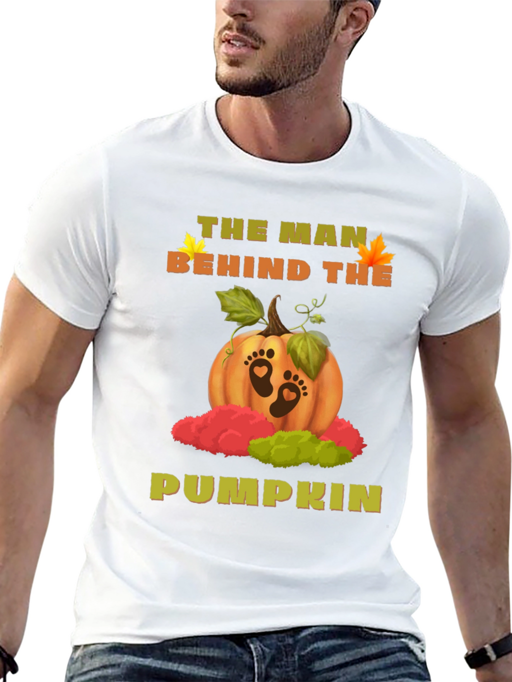 The Man Behind The Pumpkin T-Shirt Pregnancy Reveal
