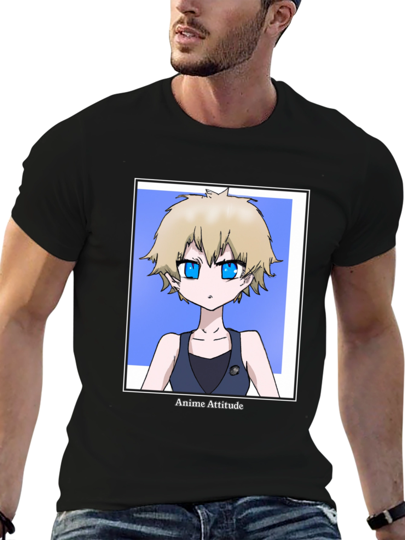 Anime Attitude Graphic Tee - Cool & Casual