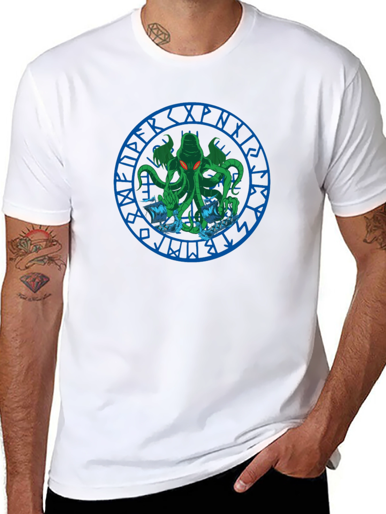 Cthulhu T-Shirt - Kraken Design
