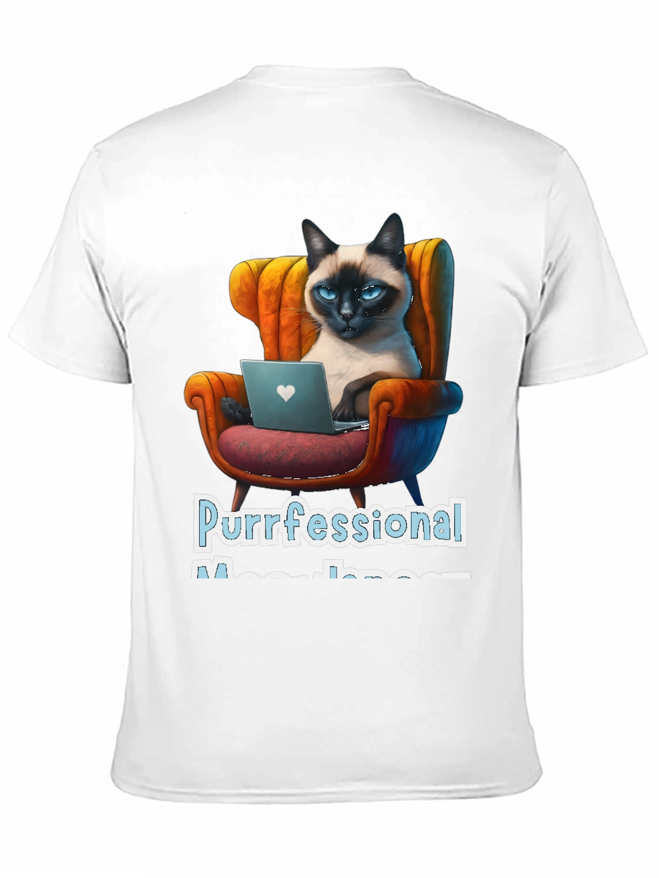 Purrfessional Meow-nager Cat T-Shirt