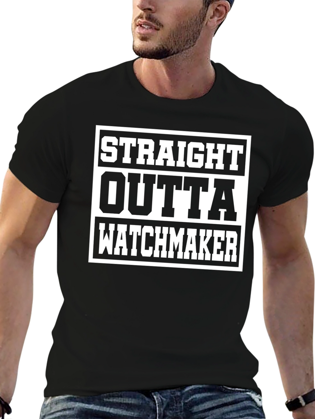 Straight Outta Watchmaker Graphic T-Shirt