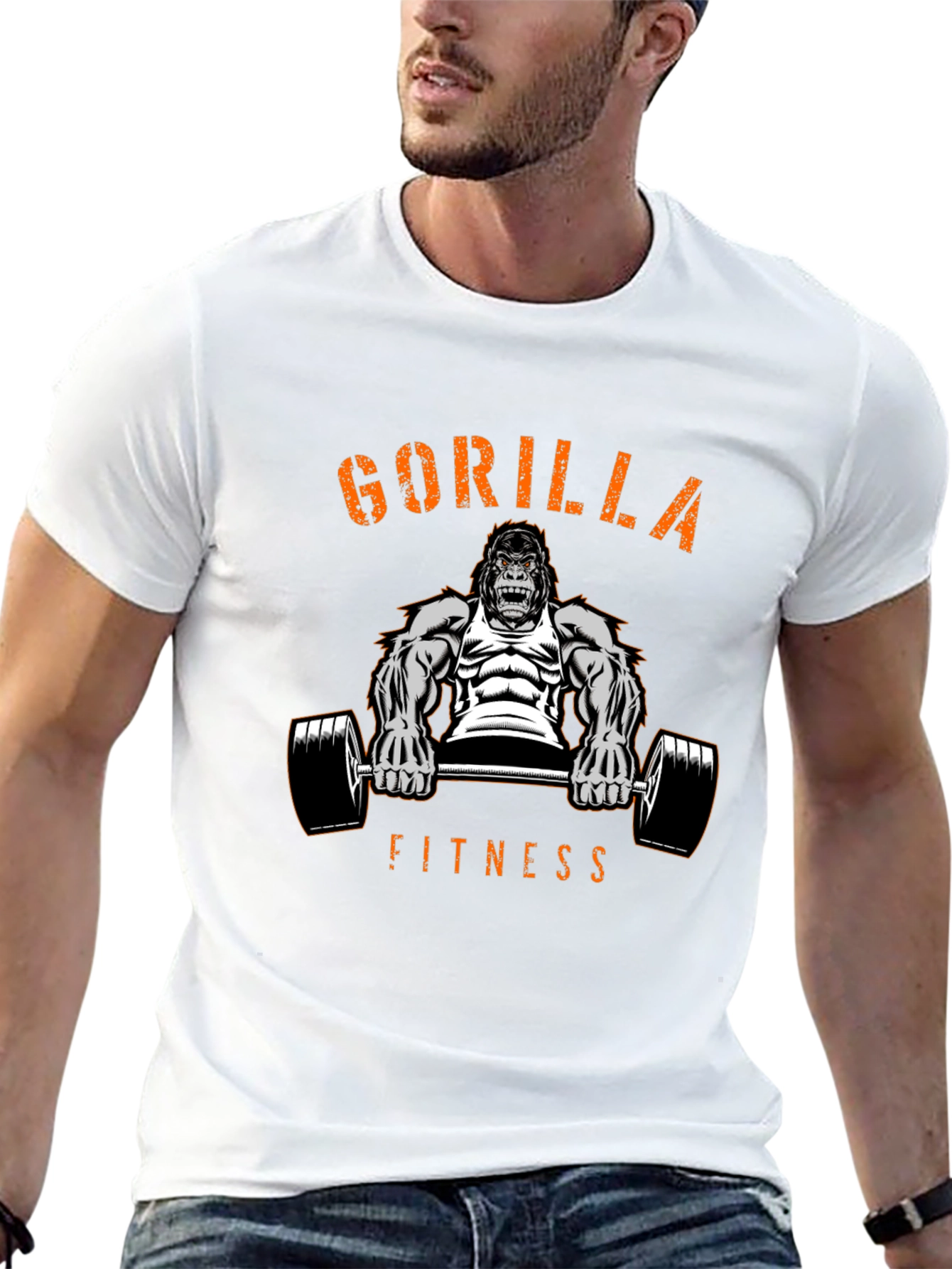 Gorilla Fitness Black T-Shirt