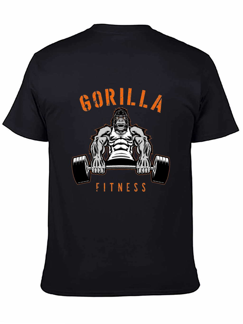 Gorilla Fitness Black T-Shirt