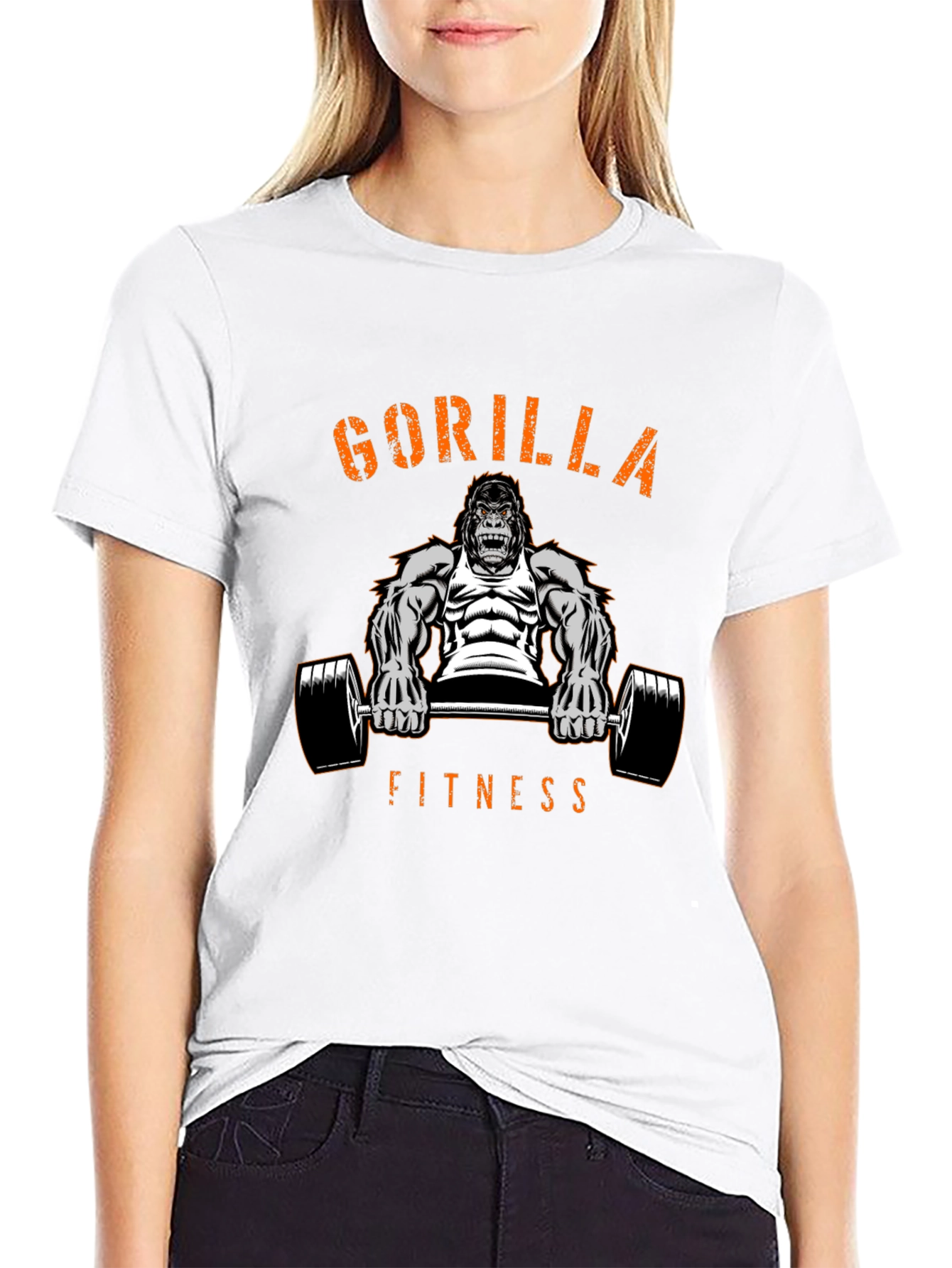 Gorilla Fitness Black T-Shirt