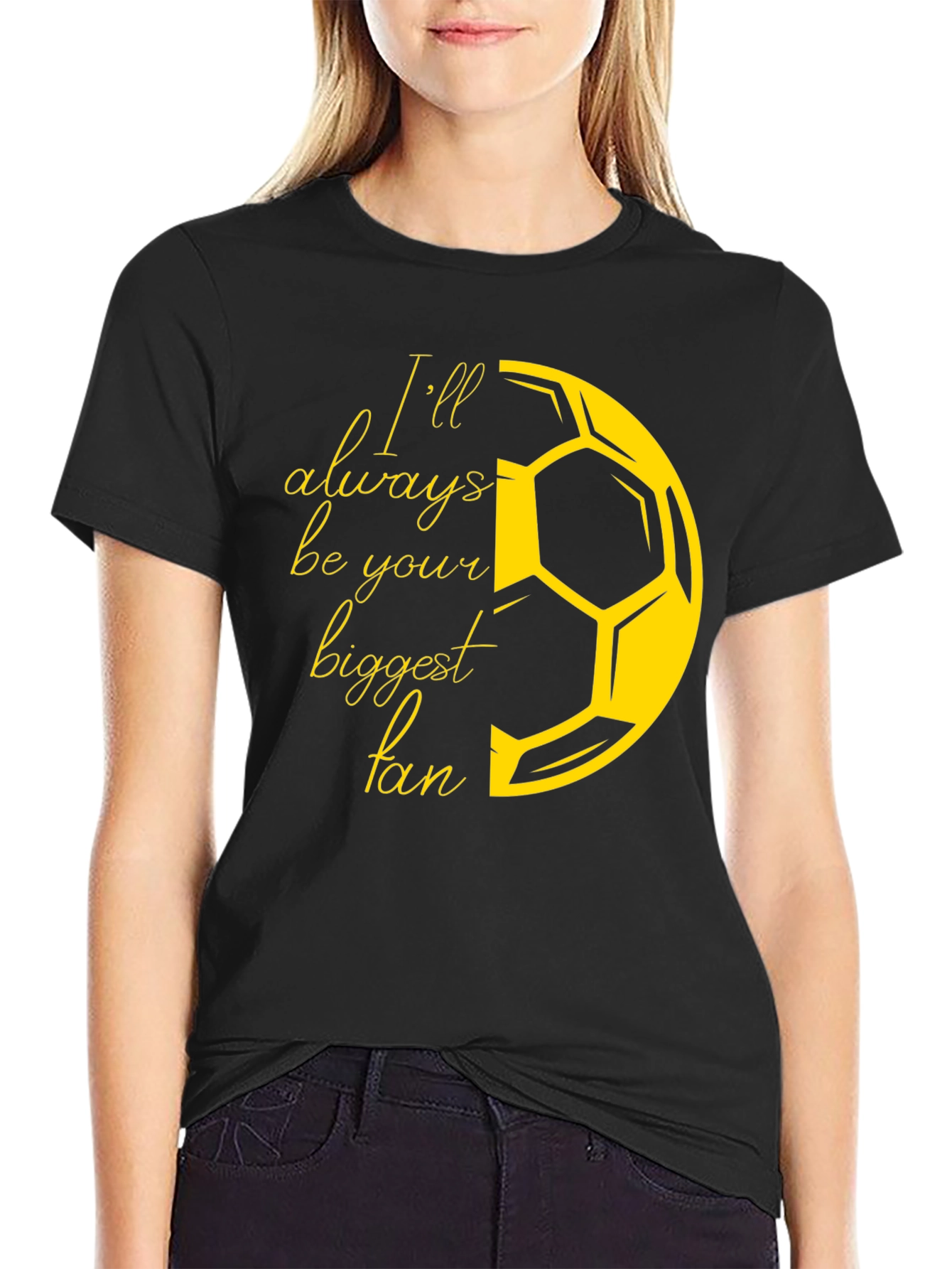 Ill Always Be Your Biggest Fan Soccer T-Shirt