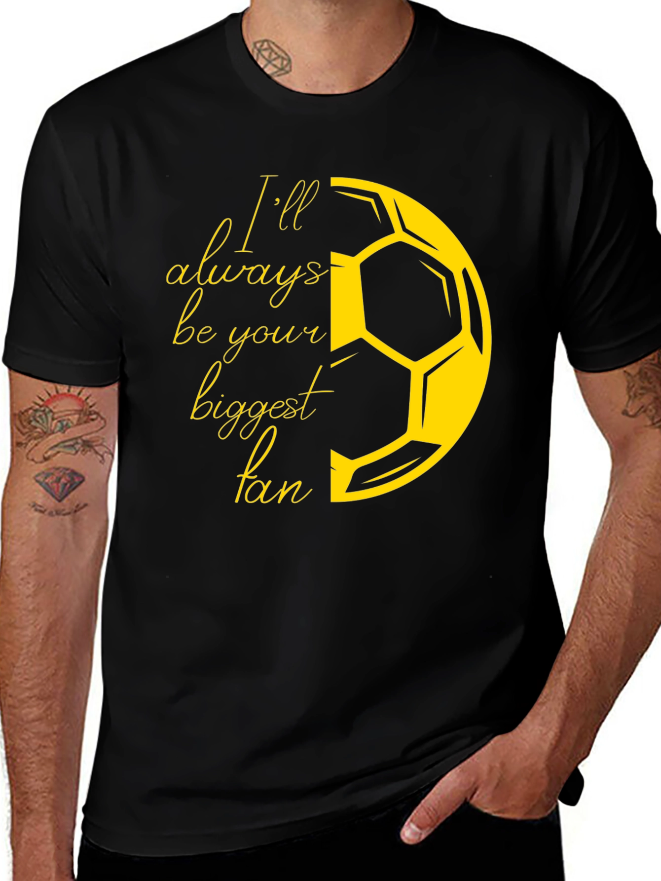 Ill Always Be Your Biggest Fan Soccer T-Shirt