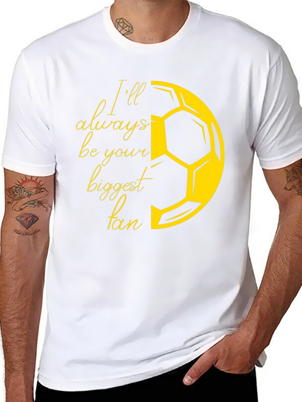 Ill Always Be Your Biggest Fan Soccer T-Shirt